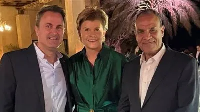 بدر عبدالعاطي يلتقي بوزير خارجية وكسمبورج ووزيرة خارجية لاتفيا علي هامش منتدى صير بني ياس