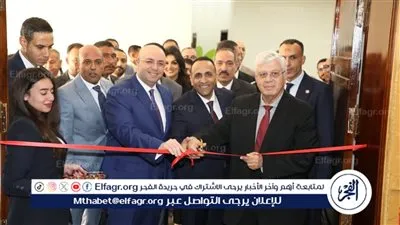 محافظ بني سويف ووزير التعليم العالي يفتتحان قاعة احتفالات بمجمع المعاهد العليا