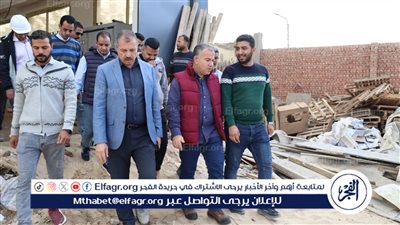 محطة مياه قحافة الجديدة على وشك الإنتهاء.. متابعة ميدانية لرئيس مياه الفيوم ضمن “حياة كريمة”