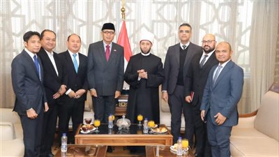 وزير الأوقاف يلتقي سفير إندونيسيا بالقاهرة بمقر الوزارة في العاصمة الجديدة