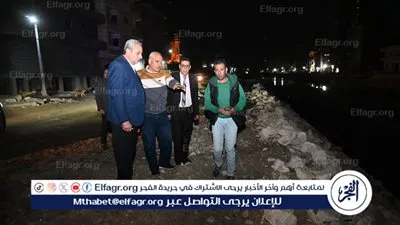 محافظ الغربية يشدد على سرعة إنجاز مشروعات الرصف والصرف خلال جولة ليلية بسمنود