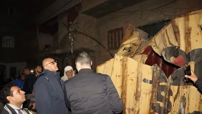 محافظ القليوبية: سلامة المنازل المجاورة للسكة الحديد بعد حادث سقوط حاويات قطار طوخ