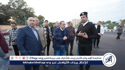 محافظ أسيوط يتفقد أعمال رصف وتوسعة وإعادة تخطيط ميدان الحرب والسلام بحي شرق 