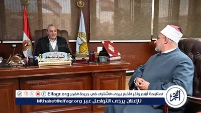 محافظ الغربية يستقبل مدير أوقاف الغربية الجديد 