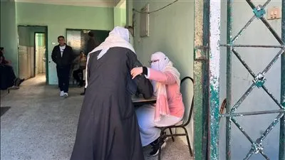 كبار السن يدلون بأصواتهم بمحافظة كفر الشيخ بانتخابات النواب المرحلة الثانية