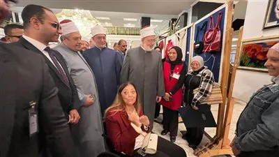 وكيل الأزهر ومفتي الجمهورية ورئيسة 