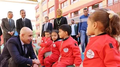 وزير التربية والتعليم ومحافظ أسوان يتفقدان مدارس أسوان لمتابعة الانضباط وانتظام الدراسة
