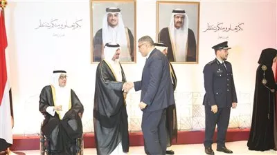 محافظ الجيزة يشهد احتفالية اليوم الوطني لدولة قطر بالقاهرة