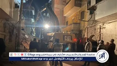 استنفار كامل للأجهزة التنفيذية والأمنية عقب انهيار عقار المنيا