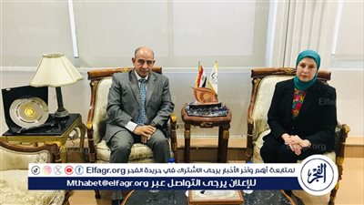  نائب رئيس جامعة أسيوط يزور المركز القومي للبحوث الاجتماعية لبحث سبل تعزيز التعاون المشترك 
