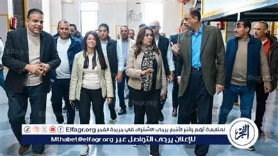 وزيرة التخطيط ووزيرة التنمية المحلية ومحافظ سوهاج يتفقدون المنطقة الصناعية غرب جرجا 