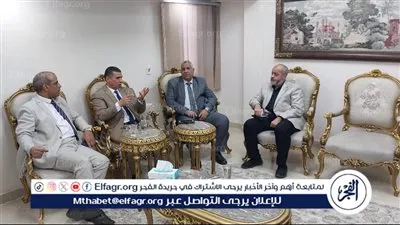 رئيس جامعة أسيوط التكنولوجية يلتقي وكيل وزارة المالية بأسيوط لبحث سبل التعاون 