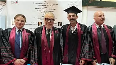 إبراهيم السمان يحصل على درجة الدكتوراه بمرتبة الشرف من أكاديمية الفنون