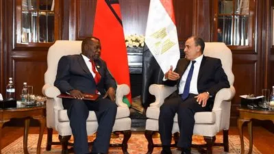 وزير الخارجية يلتقي نظيره المالاوي