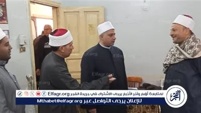 حسن معاملة المواطنين والانضباط الإداري أولويات مدير أوقاف الغربية في جولته الميدانية