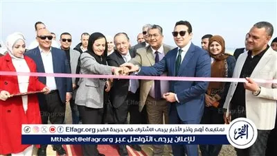 نائب محافظ الفيوم ومساعد وزير البيئة يفتتحان المركز البيئي المجتمعي بقرية شكشوك