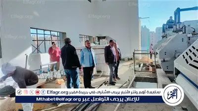من موقع المرحلة الثالثة بمحطة مياه العزب الجديدة.. رئيس مياه الفيوم يوجّه بالإسراع في وتيرة الأعمال تمهيدًا لدخولها الخدمة