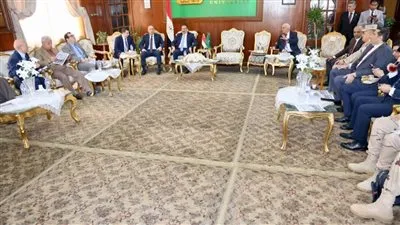 محافظ المنوفية يقدم التهنئة لقيادات الجامعة بمناسبة عيدها القومي