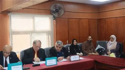 الرشيدي يرأس لجنة القيادات لاختيار وكيل مدرسة صناعي - موجه عام - موجه أول صناعي نظري بالدقهلية