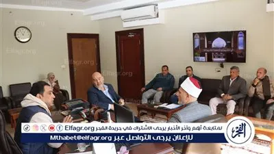 سكرتير بني سويف يتابع أعمال تطوير مسجد السيدة حورية للحفاظ على هويته التاريخية