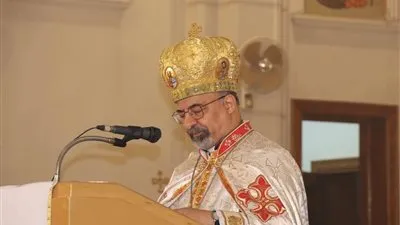  البطريرك الأنبا إبراهيم إسحق يترأس قداس عيد الميلاد المجيد بمدينة نصر 