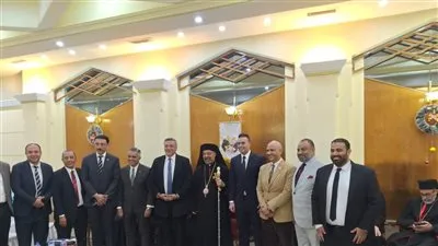 النائب محمد رزق ووفد مستقبل وطن يشاركون في احتفالات عيد الميلاد المجيد بكاتدرائية العذراء مريم