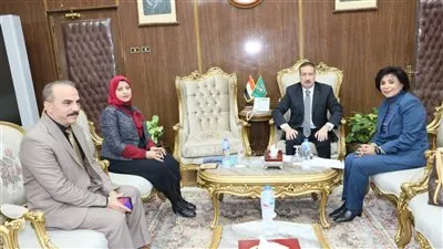 محافظ المنوفية يلتقى الرئيس التنفيذي لتنمية الموارد وتمويل المشروعات بمؤسسة مصر الخير