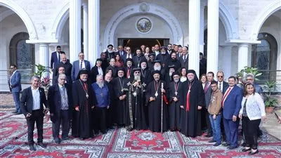 بطريرك الأقباط الكاثوليك يستقبل البابا تواضروس الثانى للتهنئه بعيد الميلاد المجيد 