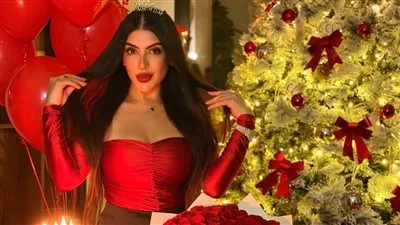 أجواء دافئة ولمسة أنيقة.. دعاء صلاح تحتفل بالكريسماس على طريقتها الخاصة