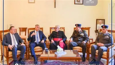 الكنائس الكاثوليكية بالإسكندرية تستقبل المحافظ للتهنئة بعيد الميلاد المجيد