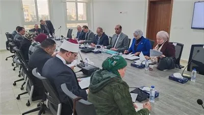 وزارة الأوقاف تشارك بالاجتماع التنسيقي حول قضية الوعي المجتمعي بكلية الدفاع الوطني