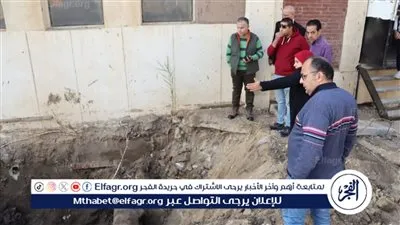 رئيس مياه الفيوم يتابع أعمال صيانة خط طرد بمحطة مياه العزب القديمة وأعمال إنشاء المبنى الإداري بمدينة الفيوم