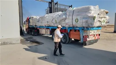 «بيت الزكاة والصدقات» يعلن دخول القافلة الإغاثية الثالثة عشر إلى غزة