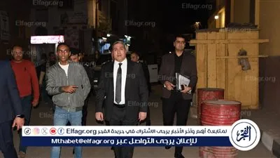 مدير أمن أسيوط يتفقد احتفالات العام الميلادي الجديد