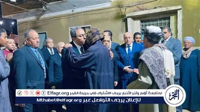 وزير العدل ومحافظا قنا والأقصر يقدمون واجب العزاء في شهيدة الواجب المستشارة سهام صبري الأنصاري بنقاده