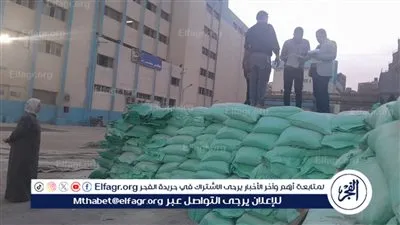حملة تفتيشية لوكيل مديرية تموين الفيوم للمطاحن لمراجعة الأرصدة الفعلية من الأقماح والدقيق