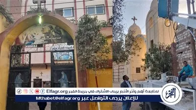 إستعدادًا لعيد الميلاد.. رفع المخلفات والإشغالات بمحيط كنائس وأديرة بني سويف