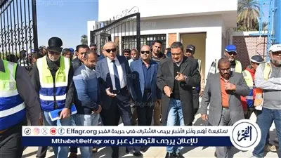 تمهيدا لافتتاحها.. محافظ الأقصر يتفقد محطة رفع صرف صحي الشغب الفرعية