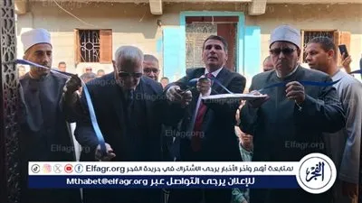 بتكلفة2 مليون جنيه.. إفتتاح مسجد الرحمن ببني سويف عقب إحلاله وتجديده (صور)