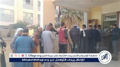 إقبال كثيف من المواطنين للإدلاء بأصواتهم فى إعادة انتخابات مجلس النواب بالزاوية فى أسيوط 