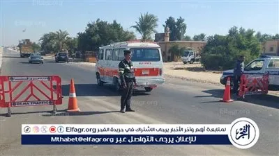 حملات مرورية مكثفة وأكمنة ثابتة ومتحركة على الطريق الصحراوي الغربي بقنا