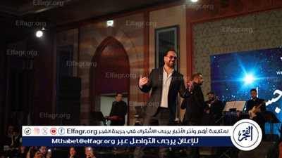 ليلة في حب مصر.. وائل جسار يشعل أجواء العام الجديد من قلب القاهرة (صور)