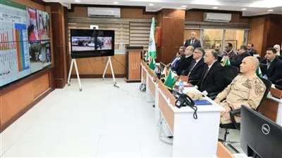 محافظ الجيزة يتابع إنتظام العمل بلجان جولة إعادة إنتخابات مجلس النواب فى اليوم الثانى