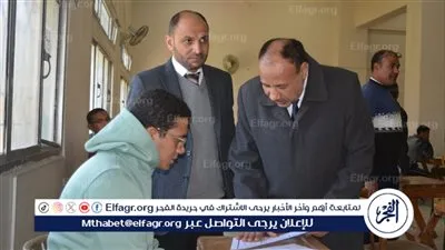 نائب رئيس جامعة الأزهر يتابع امتحانات الفصل الدراسي الأول بكلية أصول الدين بأسيوط 