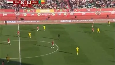 0-0 بث مباشر الآن الشوط الثاني مباراة مصر وبنين 