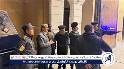 مدير أمن أسيوط يتفقد الخدمات الأمنية أمام مطرانيات ديروط والقوصية والدير المحرق 