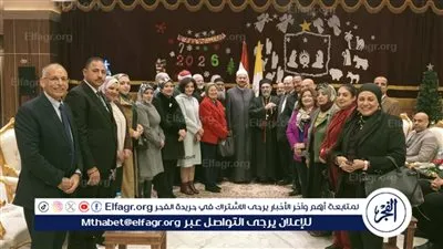 وفد من بيت العائلة بأسيوط يزور الكنائس لتقديم التهنئة بعيد الميلاد المجيد 