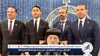 من كاتدرائية العباسية.. النائب محمد زكي يهنئ قداسة البابا تواضروس بعيد الميلاد المجيد ويؤكد وحدة النسيج الوطني (صور)
