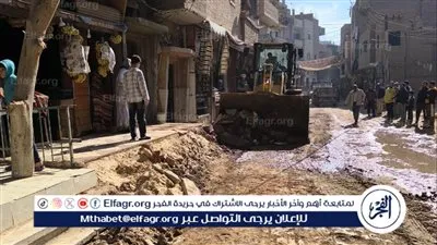 محافظ أسيوط: إزالة التعديات المعوقة لأعمال الصرف الصحي بنزالي جنوب بالقوصية 