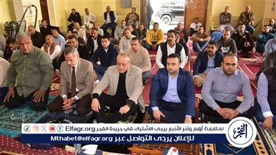 محافظ الأقصر ومدير الامن يؤديان صلاة الجمعة بمسجد مستشفى الكرنك الدولي
